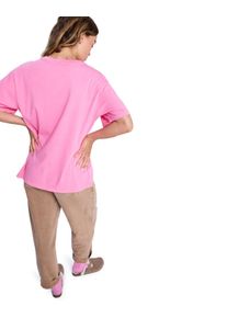 Oversize-Shirt Roxy "Sunnyoversize Optic Wash", Damen, Gr. XS, rosa (pink cosmos), Obermaterial: 100% Walkfrottier;, Shirts Oversize-Shirt