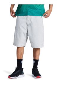 Jeansbermudas DC Shoes "Baggy", Damen, Gr. 28(XS), grau, Obermaterial: 75% Walkfrottier, 25% Walkfrottier;, Jeans Jeansbermudas