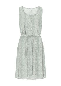 Sommerkleid Only "ONLNOVA LIFE S/L SARA DRESS", Damen, Gr. XS, N-Gr, jadeite aop:724 coffee leaf, Web, Obermaterial: 100% Viskose, bedruckt, tailliert kurz, Rundhals, Kleider Sommerkleid, Viskose, regular fit, Rundhals