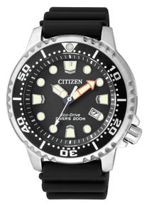 Taucheruhr Citizen "Promaster Eco-Drive Diver", schwarz, Armbanduhren, Damen, Taucheruhr, Armbanduhr, Herrenuhr, Damenuhr, Solar, bis 20 bar wasserdicht