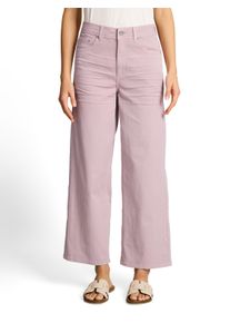 7/8-Jeans Tom Tailor "NELMA", Damen, Gr. 34, L&auml;nge 28, light elderberry, Denim/Jeans, Obermaterial: 98% Baumwolle, 2% Elasthan. Futter: 65% Baumwolle, 35% Polyester, unifarben, normal 7/8-L&auml;nge, Jeans 7/8-Jeans, im Culotte-Stil und mit Stretch