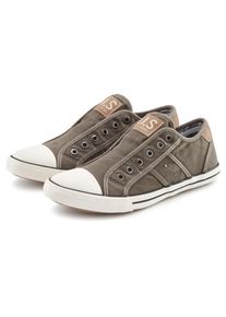 H.I.S. Sneaker H.I.S "Textilschuh, Stoffschuh, Turnschuh, Halbschuh, Freizeitschuh, Slipper", Damen, Gr. 46, stone, Obermaterial: 100% Textilmaterial. Decksohle: 100% Textilmaterial. Futter: 100% Textilmaterial. Laufsohle: 100% Synthetik, unifarben, used, Basic, Schuhe Sneaker, Slip-On-Sneaker aus weichem Textilmaterial, Unisex