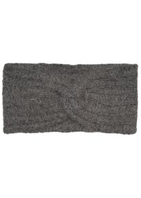 Stirnband styleBREAKER "Strick Stirnband Rippmuster", Damen, grau, Obermaterial: 80% Polyacryl PAN. 20% Wolle WO., Modisch, M&uuml;tzen Stirnband