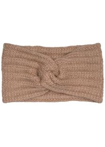 Stirnband styleBREAKER "Strick Stirnband Rippmuster", Damen, braun, Obermaterial: 80% Polyacryl PAN. 20% Wolle WO., Modisch, M&uuml;tzen Stirnband