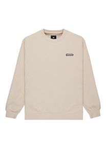Sweatshirt DC Shoes "Patch It", Herren, Gr. XS, oatmeal, Obermaterial: 60% Walkfrottier, 40% Microfaser;, Sweatshirts Sweatshirt