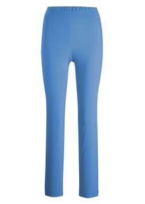 Schlupfhose GOLDNER "Schlupfhose CARLA in Super-Stretch", Damen, Gr. 48, N-Gr, blau (atlantikblau), Obermaterial: 72% Viskose CV. 25% Polyamid PA. 3% Elasthan EL., Hosen Schlupfhose