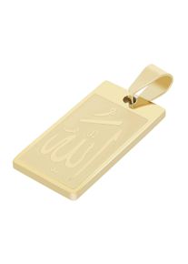 Adelia&acute;s Kettenanh&auml;nger ADELIA&acute;S "Unisex Anh&auml;nger aus Edelstahl", gold, Schmuckanh&auml;nger, Damen, Edelstahl, Kettenanh&auml;nger