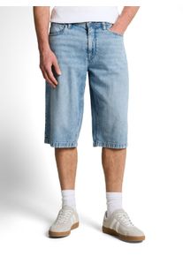 Jeansbermudas Tom Tailor Denim, Damen, Gr. XXL, N-Gr, used light stone blau denim, Denim/Jeans, Obermaterial: 100% Baumwolle. Futter: 65% Polyester, 35% Baumwolle, unifarben, l&auml;ssig geschnitten kniebedeckend, Jeans Jeansbermudas, Sommerbermuda aus Baumwolle