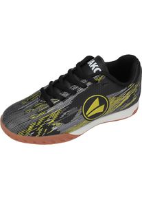 Fu&szlig;ballschuh Jako "J-SI Stepover", Gr. 28, gelb (jet schwarz, neon gelb), Synthetik, mehrfarbig, Schuhe Fu&szlig;ballschuh, f&uuml;r Halle und Stra&szlig;e, f&uuml;r Jugendliche & Kinder