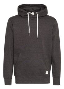 !Solid Kapuzenpullover SOLID "Kapuzenpullover SDCHAP", Herren, Gr. XL, grau (dunkelgrau melange), Obermaterial: 65% Polyester PES. 35% Baumwolle CO., unifarben, Basic, normal, Pullover Kapuzenpullover