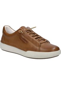 Sneaker Josef Seibel "Claire 24, camel", Damen, Gr. 42, braun (camel), Obermaterial: 100% Rindsleder Leather cow., Schuhe Sneaker