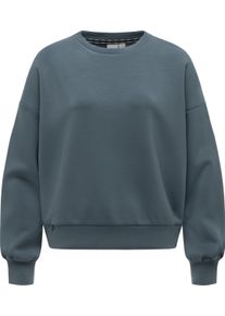 Rundhalspullover Ragwear "Sweater Wuss Solid", Damen, Gr. XXL, grau, Obermaterial: 47% Polyester PES. 47% Modal CMD. 6% Elasthan EL., Rundhals, &Auml;rmel ohne &Auml;rmelschlitz B&uuml;ndchen, Pullover Rundhalspullover
