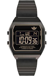 Digitaluhr adidas originals "DIGITAL TWO", schwarz, Armbanduhren, Damen, Digitaluhr, Armbanduhr, Damenuhr, Herrenuhr, analog