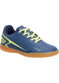 Fu&szlig;ballschuh Pro Touch "Speedlite IV IN J", Kinder, Gr. 39, navy, navy schwarz, gelb light, Synthetik, Schuhe Fu&szlig;ballschuh, f&uuml;r Halle und Stra&szlig;e, f&uuml;r Jugendliche & Kinder