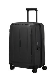 Hartschalen-Trolley Samsonite "ESSENS ZIP", Damen, Gr. B/H/T: 40cm x 55cm x 23cm 50 l, graphite, Polypropylen, Koffer Hartschalen-Trolley, aus Polypropylen, mit Volumenerweiterung