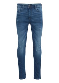 Skinny-fit-Jeans Blend "Skinny Jeans BHEcho", Herren, Gr. 27, L&auml;nge 32, blau (denim middle blau), Obermaterial: 89% Baumwolle CO. 7% Elastodien ED. 4% Elasthan EL., Jeans Skinny-fit-Jeans