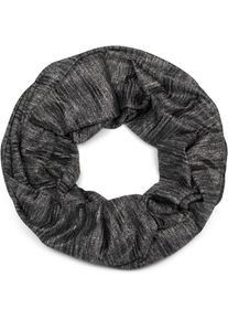 Loop styleBREAKER "Loop Schal mit Glitzerfaden und kleinen Pailletten", Damen, schwarz (schwarz meliert), Obermaterial: 50% Viskose CV. 50% Polyester PES., Modisch, Modet&uuml;cher Loop