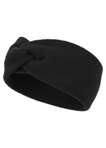 Stirnband styleBREAKER "Feinstrick Stirnband Twist Knoten", Damen, schwarz, Obermaterial: 100% Viskose CV., Modisch, M&uuml;tzen Stirnband