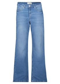 Stretch-Hose Cartoon "Stretch-Jeans mit Eingrifftaschen", Damen, Gr. 46, EURO, blau, Obermaterial: 99% Baumwolle CO. 1% Elasthan EL., Hosen Stretch-Hose
