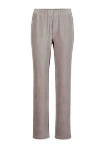 Schlupfhose GOLDNER "Kurzgr&ouml;&szlig;e Cordhose", Damen, Gr. 24, K-Gr, beige (stein), Obermaterial: 70% Baumwolle CO. 25% Polyester PES. 5% Elasthan EL., Hosen Schlupfhose