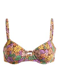 Badeanzug Roxy "All About Sol", Damen, Gr. M, Cup B, root beer all about sol mini, Obermaterial:87% Nylon, 13% Elasthan;, Badeanz&uuml;ge Badeanzug