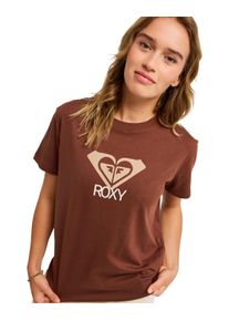 T-Shirt Roxy "Ocean Road Art", Damen, Gr. S, chocolate lab, Obermaterial: 100% Walkfrottier;, Shirts T-Shirt