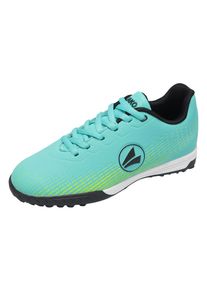 Fu&szlig;ballschuh Jako "J-ST Skill", Kinder, Gr. 30, blau (t&uuml;rkis, lime), Synthetik, Textil, Schuhe Fu&szlig;ballschuh, f&uuml;r synthetische Hartpl&auml;tze, f&uuml;r Jugendliche & Kinder