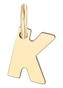 Adelia&acute;s Buchstabenanh&auml;nger ADELIA&acute;S "Unisex Anh&auml;nger &iquest; Buchstabe N Buchstabenanh&auml;nger aus 375 Gold", gold, Schmuckanh&auml;nger, Damen, Buchstabenanh&auml;nger