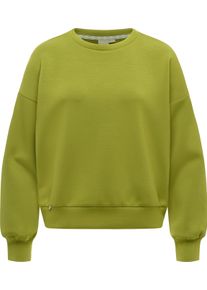 Rundhalspullover Ragwear "Sweater Wuss Solid", Damen, Gr. XXL, gr&uuml;n (pistachio), Obermaterial: 47% Polyester PES. 47% Modal CMD. 6% Elasthan EL., Rundhals, &Auml;rmel ohne &Auml;rmelschlitz B&uuml;ndchen, Pullover Rundhalspullover