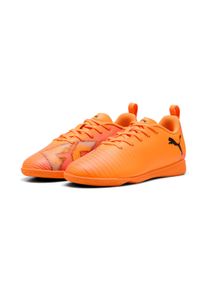 Fu&szlig;ballschuh Puma "FUTURE 8 PLAY IT JR", Kinder, Gr. 38,5, heat fire, Puma schwarz, ravish, Synthetik, Schuhe Fu&szlig;ballschuh, f&uuml;r Halle und Stra&szlig;e, f&uuml;r Jugendliche