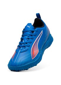 Fu&szlig;ballschuh Puma "ULTRA 6 PLAY TT JR", Kinder, Gr. 33, wei&szlig; (ultra blau, Puma wei&szlig;, glowing rot), Synthetik, Schuhe Fu&szlig;ballschuh, f&uuml;r synthetische Hartpl&auml;tze, f&uuml;r Jugendliche
