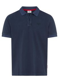 JOOP! Poloshirt JOOP JEANS "Ambrosian", Herren, Gr. M, dunkelblau, Piqu&eacute;, Obermaterial: 95% Baumwolle, 5% Elasthan, unifarben, normal, Rippb&uuml;ndchen, Shirts Poloshirt