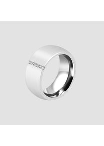 Adelia&acute;s Fingerring ADELIA&acute;S "Damen Ring aus Edelstahl" Gr. 60, silber, Fingerringe, Damen, 60, Edelstahl, Fingerring