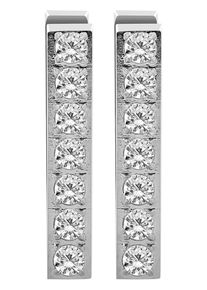 Adelia&acute;s Paar Creolen ADELIA&acute;S "Damen Ohrringe &iquest; Klappcreole aus Edelstahl", silber, Ohrringe, Damen, Edelstahl, Paar Creolen