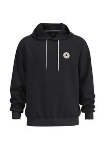 Kapuzensweatshirt Converse "CHUCK PATCH HOODIE", Herren, Gr. XL, schwarz, Obermaterial: 80% Baumwolle, 20% Polyester, Sweatshirts Kapuzensweatshirt, mit Kapuze, sportlicher Stil, f&uuml;r aktive Freizeitgestaltung
