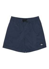 Badeshorts Quiksilver "EVERYDAY VOLLEY YTH 14", Jungen, Gr. 16 (170/176), N-Gr, schwarz navy, Web, Baumwolle, Polyester, unifarben, Badehosen Badeshorts, f&uuml;r Kinder und Jugendliche, bequeme Passform
