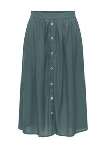 Sommerrock Only "ONLMILANO AOP LIFE LONG SKIRT WVN NOOS", Damen, Gr. XS, balsam gr&uuml;n, Web, Obermaterial: 100% Viskose, unifarben, lang, R&ouml;cke Sommerrock, Viskose