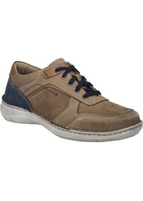 Schn&uuml;rschuh Josef Seibel "New Anvers 10, brasil-multi", Damen, Gr. 50, braun (brasil, multi), Obermaterial: 100% Rindsleder Leather cow., Schuhe Schn&uuml;rschuh