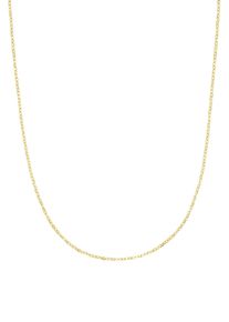 Collierkettchen Amor "Classics, Ankerkettengliederung", gold (goldfarben), Halsketten, Damen, Gelbgold 375, L: 60, Collierkettchen