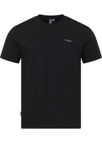 T-Shirt Ragwear "T-Shirt Samms I Gots YOUMODO", Damen, Gr. XL, schwarz, Obermaterial: 100% Baumwolle CO., relaxed fit, Rundhals, Shirts T-Shirt