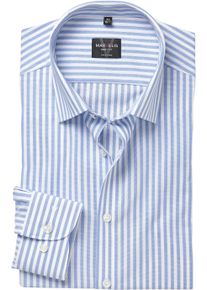 Langarmhemd MARVELIS, Damen, Gr. 44, N-Gr, bleu, Obermaterial: 100% Baumwolle, k&ouml;rpernah normal, Manschette, Hemden Langarmhemd, Businesshemd, b&uuml;gelleicht, body fit