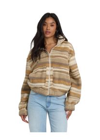 Fleecepullover Billabong "First Light", Damen, Gr. M, coyote, Obermaterial: 100% Microfaser;, Sweatshirts Fleecepullover