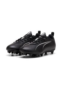 Fu&szlig;ballschuh Puma "ULTRA 5 PLAY FG/AG JR", Kinder, Gr. 38,5, schwarz-wei&szlig; (Puma schwarz, Puma wei&szlig;), Synthetik, Schuhe Fu&szlig;ballschuh, f&uuml;r Rasen- und Kunstrasenpl&auml;tze, f&uuml;r Jugendliche