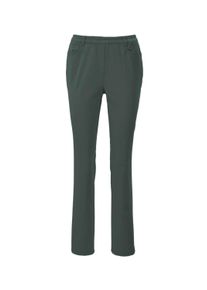 Schlupfhose GOLDNER "Leichte Baumwollschlupfhose LOUISA", Damen, Gr. 42, N-Gr, gr&uuml;n (flaschengr&uuml;n), Obermaterial: 98% Baumwolle CO. 2% Elasthan EL., Hosen Schlupfhose