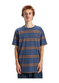 T-Shirt DC Shoes "Maximize Stripe", Herren, Gr. XS, schwarz denim, 100% Baumwolle, Shirts T-Shirt