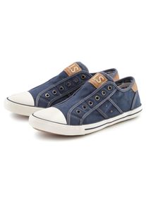 H.I.S. Sneaker H.I.S "Textilschuh, Stoffschuh, Turnschuh, Halbschuh, Freizeitschuh, Slipper", Damen, Gr. 46, marine, Obermaterial: 100% Textilmaterial. Decksohle: 100% Textilmaterial. Futter: 100% Textilmaterial. Laufsohle: 100% Synthetik, unifarben, used, Basic, Schuhe Sneaker, Slip-On-Sneaker aus weichem Textilmaterial, Unisex