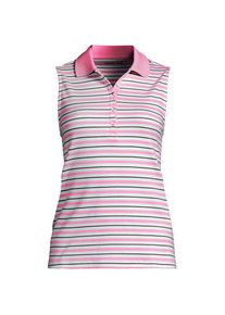 LANDS' END &Auml;rmelloses Supima-Poloshirt, Damen,  Pink, Baumwolle, by Lands' End