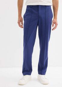 bonprix Baukasten Stretch-Anzughose Regular Fit, blau, Gr.56, Figurbetonte Anzughose mit komfortablem Bund