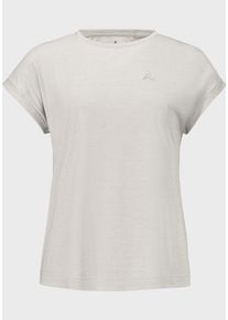 Sch&ouml;ffel Funktionsshirt SCH&Ouml;FFEL "Urban T Shirt Style Galerne WMS", Damen, Gr. 36, beige (9040, natur), Oberstoff : 74% Polyester 26% Lyocell, Rundhals, Shirts Funktionsshirt