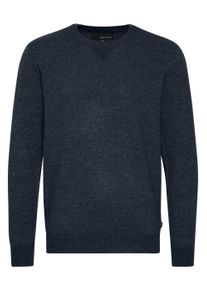 Strickfleece-Pullover Blend "Strickpullover BHCerstan", Herren, Gr. XXL, blau (marineblaus), Obermaterial: 100% Polyester PES., Pullover Strickfleece-Pullover